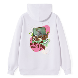 Let The Cat Out Of The Bag Classic Hoodie