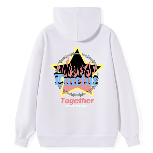 Twelve Star Flame Gothic Classic Hoodie
