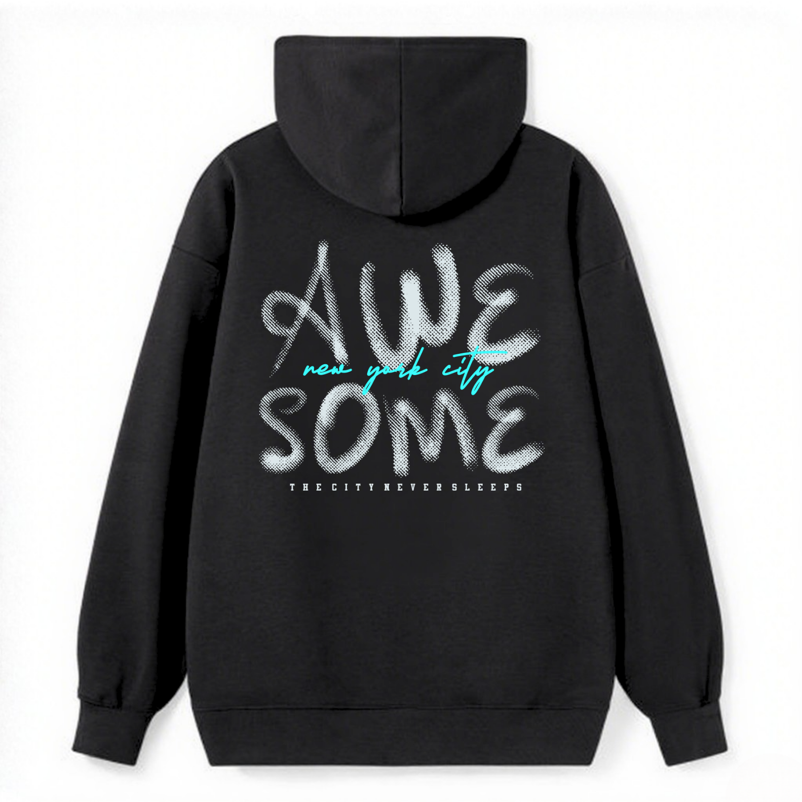 Awesome New York City Classic Hoodie - Image 4